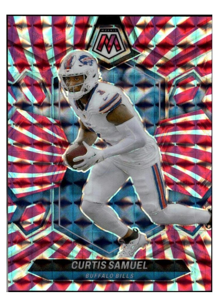 2024 Panini Mosaic Base Set Curtis Samuel #24 card