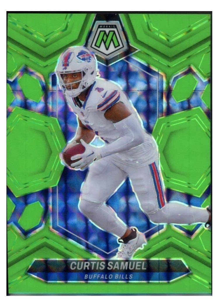 2024 Panini Mosaic Base Set Curtis Samuel #24 card