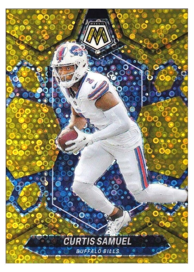 2024 Panini Mosaic Base Set Curtis Samuel #24 card