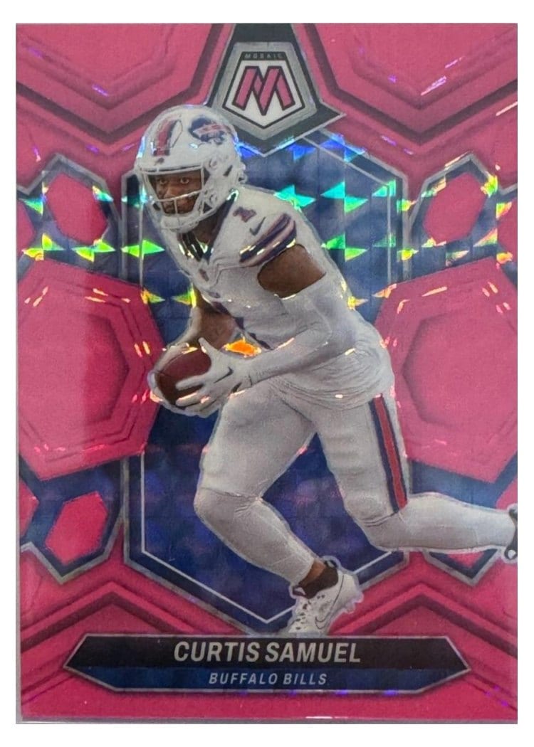 2024 Panini Mosaic Base Set Curtis Samuel #24 card