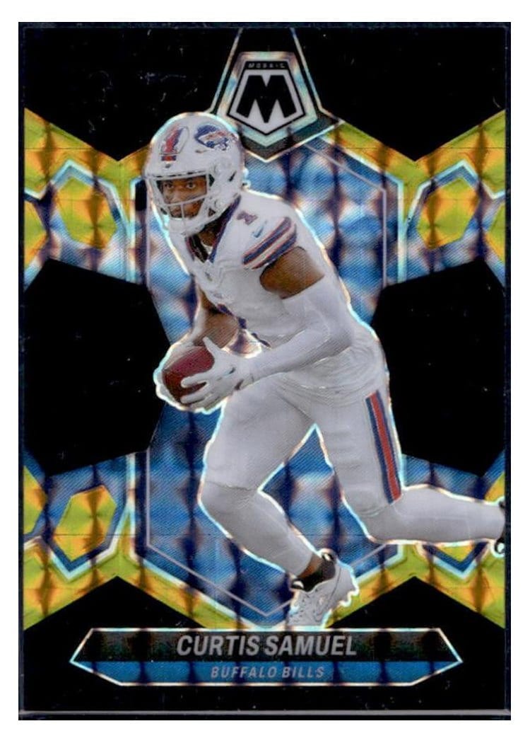 2024 Panini Mosaic Base Set Curtis Samuel #24 card