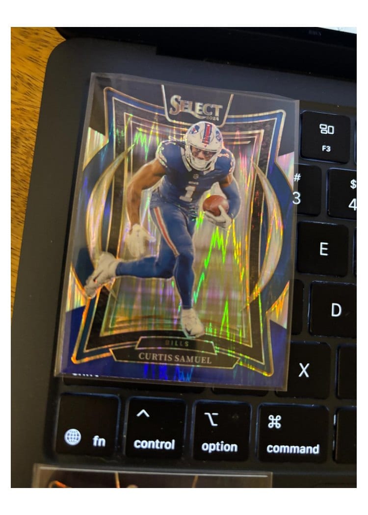2024 Panini Select Base Set Curtis Samuel #23 card
