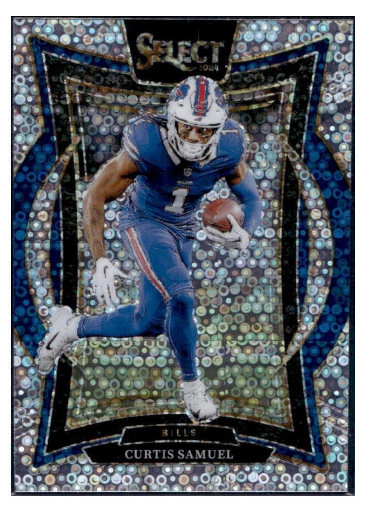 2024 Panini Select Base Set Curtis Samuel #23 card