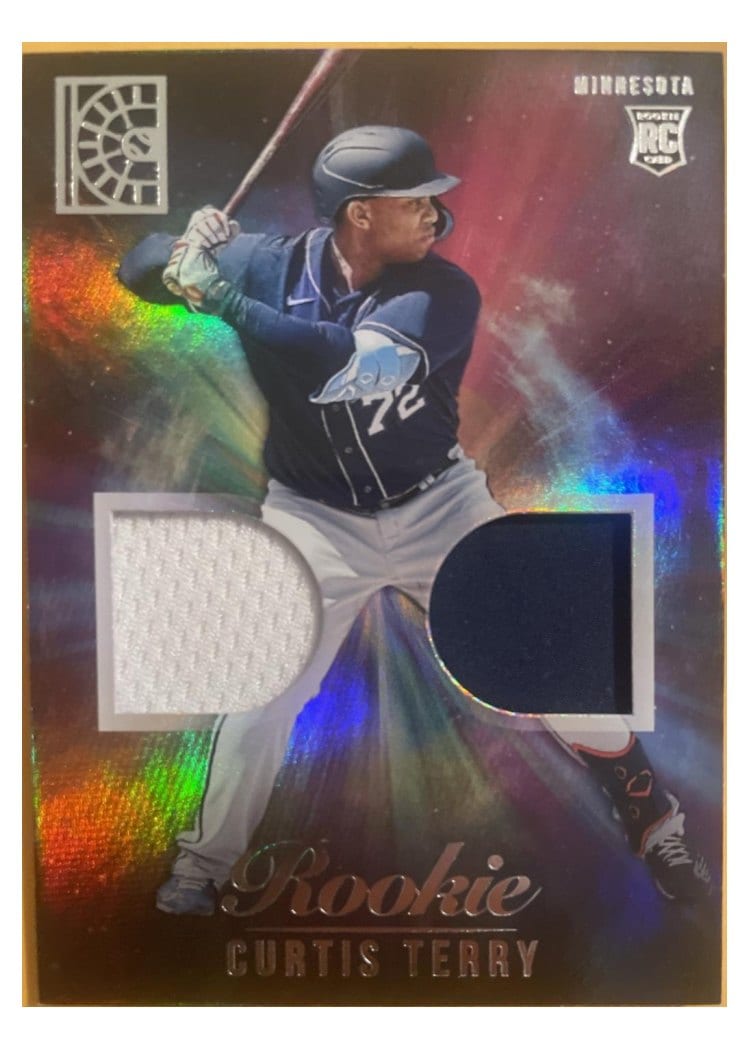 2022 Panini Capstone Rookie Dual Materials Curtis Terry #RDM-CT card