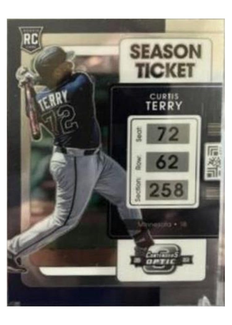 2022 Panini Chronicles Contenders Optic Curtis Terry #13 card