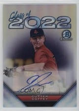 2022 Bowman Draft Class of 2022 Autographs Cutter Coffey #C22A-CC card