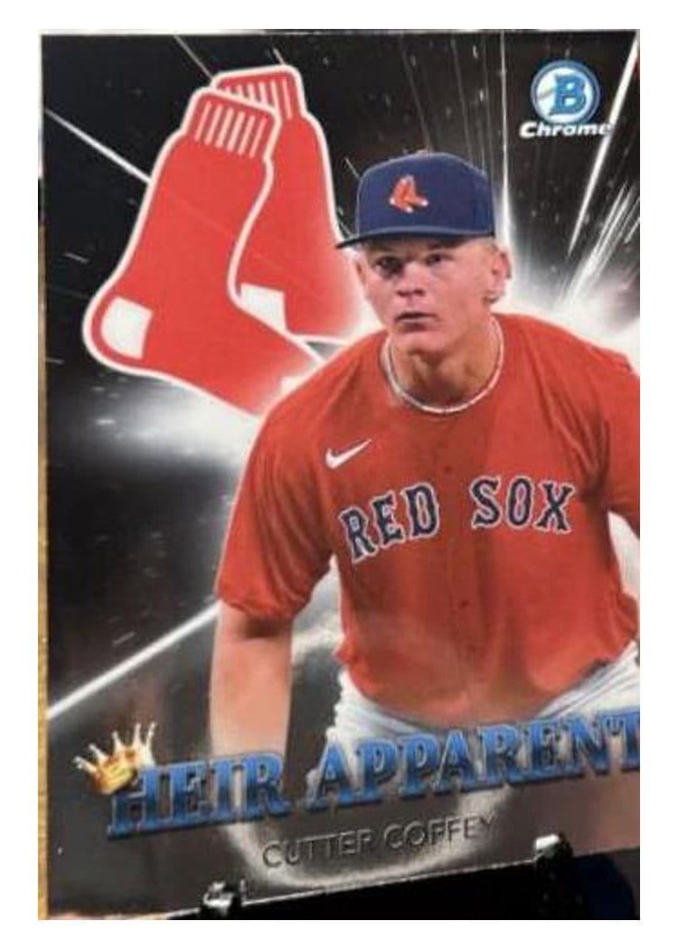 2022 Bowman Draft Heir Apparent Cutter Coffey #HA-14 card