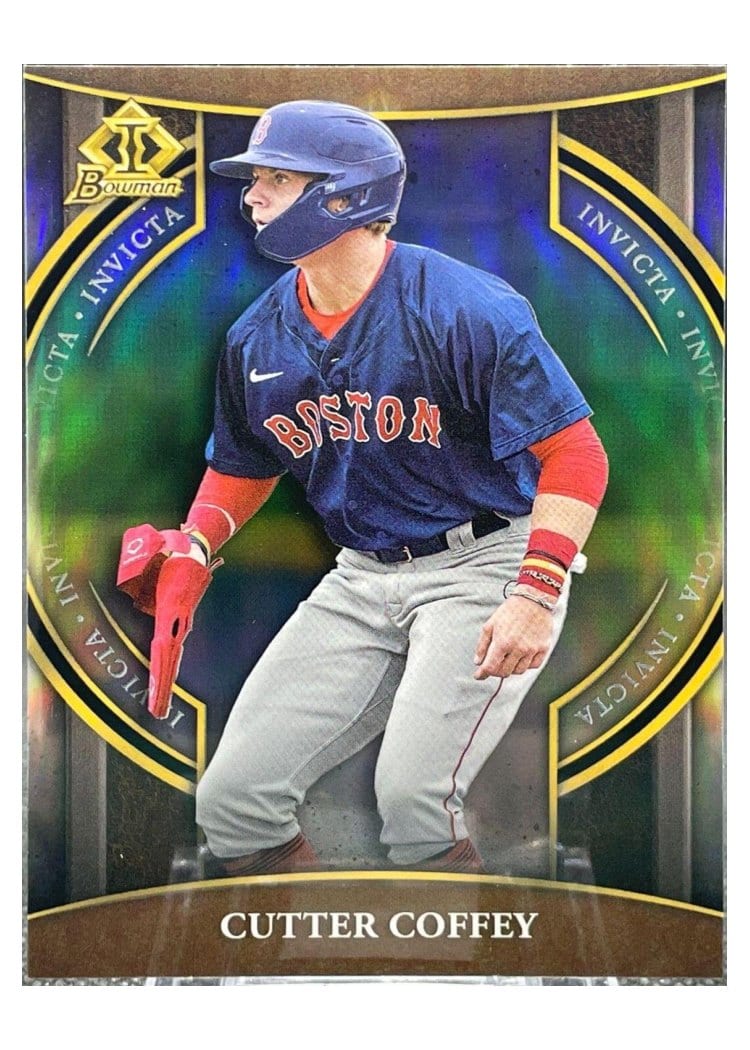 2023 Bowman Chrome Invicta Cutter Coffey #BI-24 card