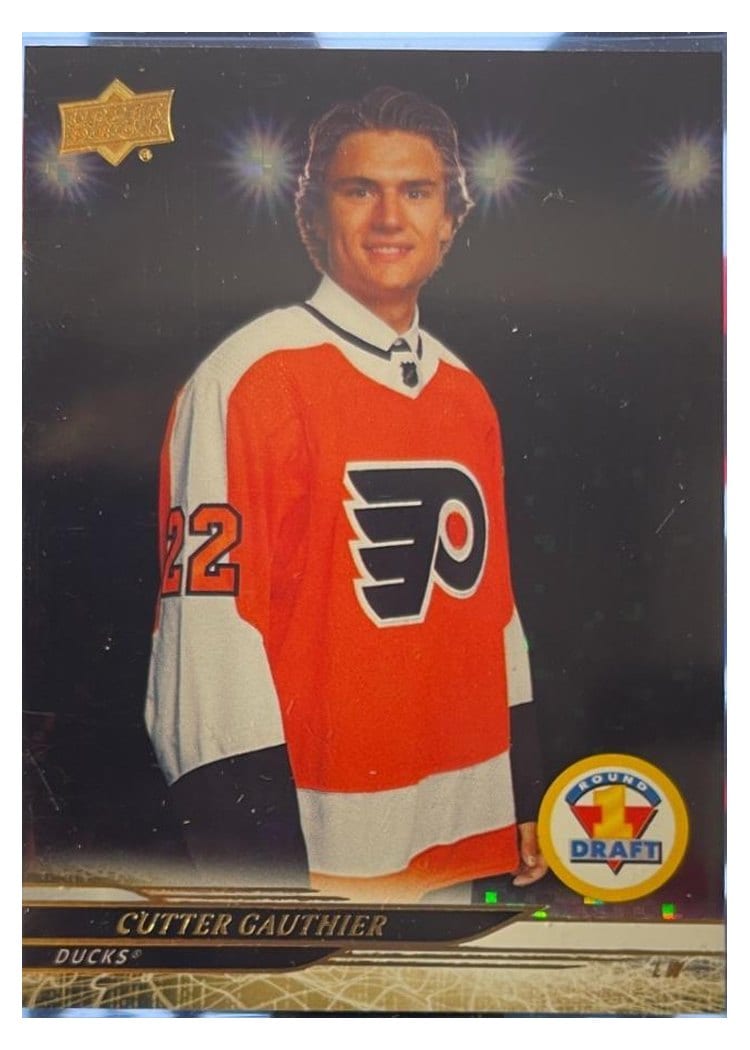 2024-25 Upper Deck Base Set Cutter Gauthier #733 card