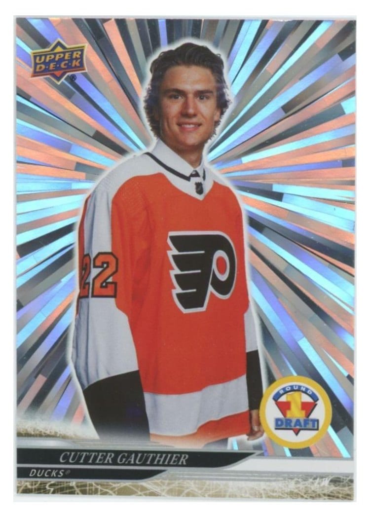 2024-25 Upper Deck Base Set Cutter Gauthier #733 card