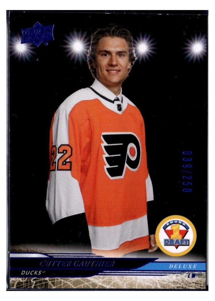 2024-25 Upper Deck Base Set Cutter Gauthier #733 card