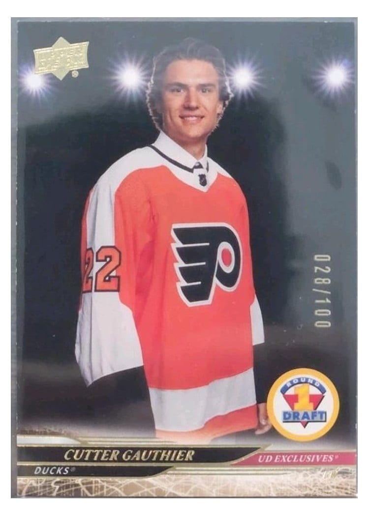 2024-25 Upper Deck Base Set Cutter Gauthier Exclusive #733 card