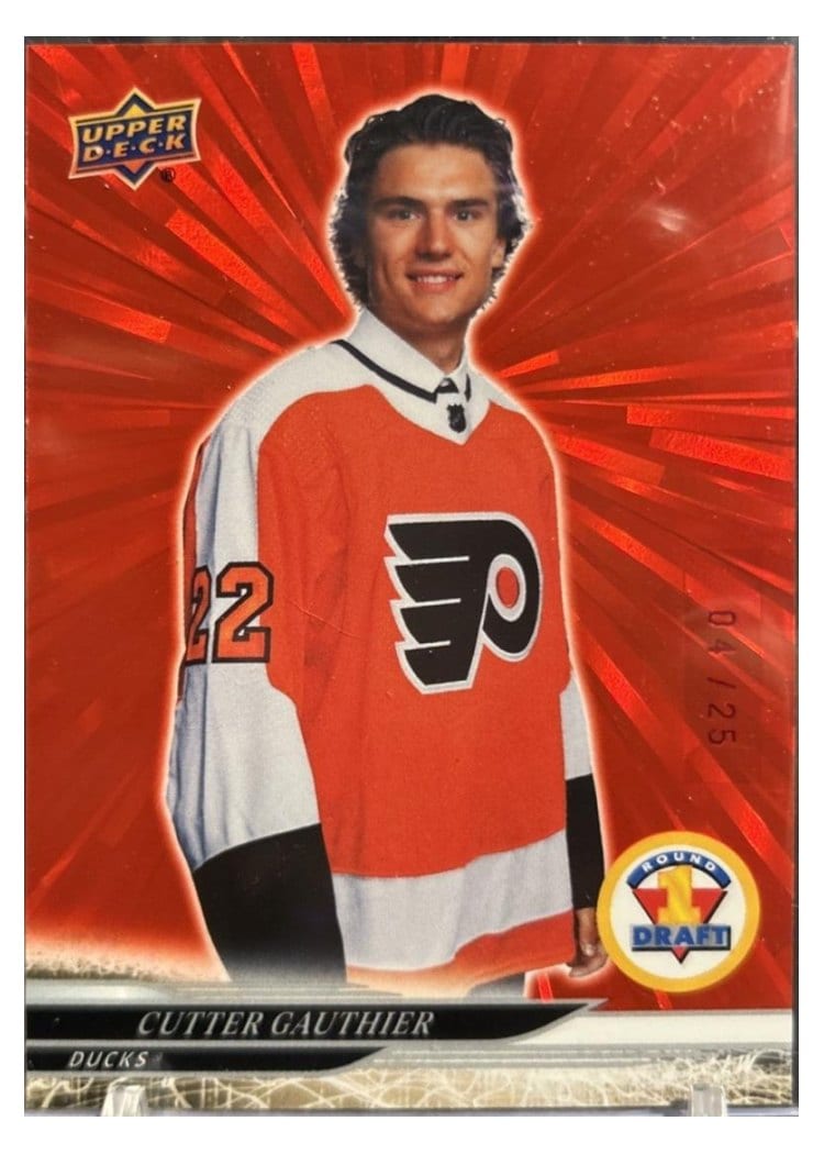 2024-25 Upper Deck Base Set Cutter Gauthier #733 card