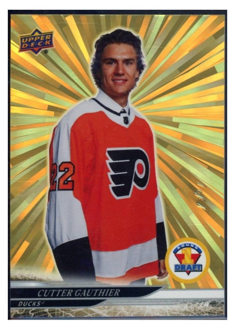 2024-25 Upper Deck Base Set Cutter Gauthier #733 card