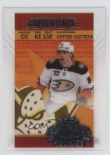 2024-25 Upper Deck Credentials Acetate Retro Ticket Access Rookies Cutter Gauthier #RTR-CG card