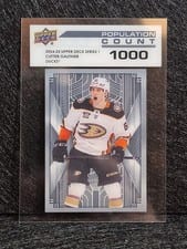 2024-25 Upper Deck Population Count Cutter Gauthier #PC-15 card