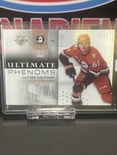 2024-25 Upper Deck Ultimate Collection Ultimate Phenoms Cutter Gauthier #UP-CG* card