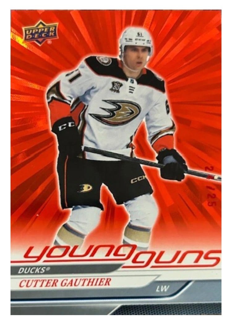 2024 Upper Deck Cutter Gauthier #212 card