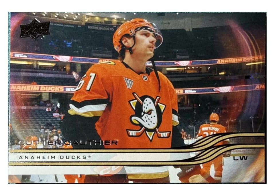 2025 Upper Deck Series 2 Cutter Gauthier #252 card