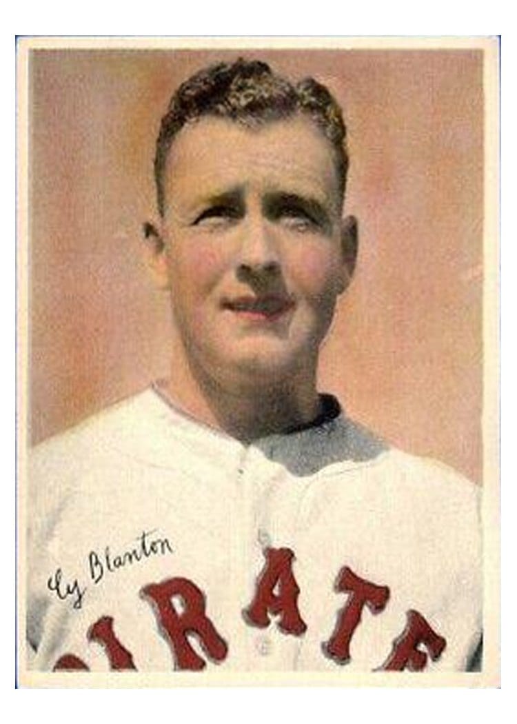 1936 R312 Cy Blanton card