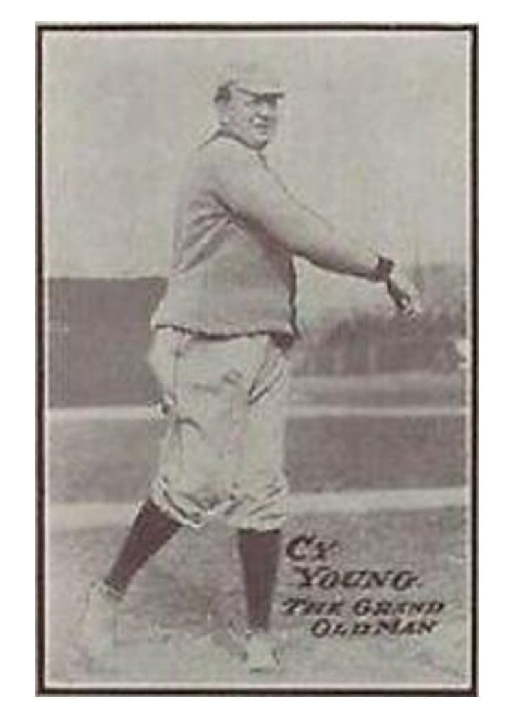 1913 National Game Cy Young card
