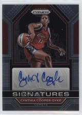 2022 Panini Prizm WNBA Signatures Cynthia Cooper-Dyke #SG-CCD card