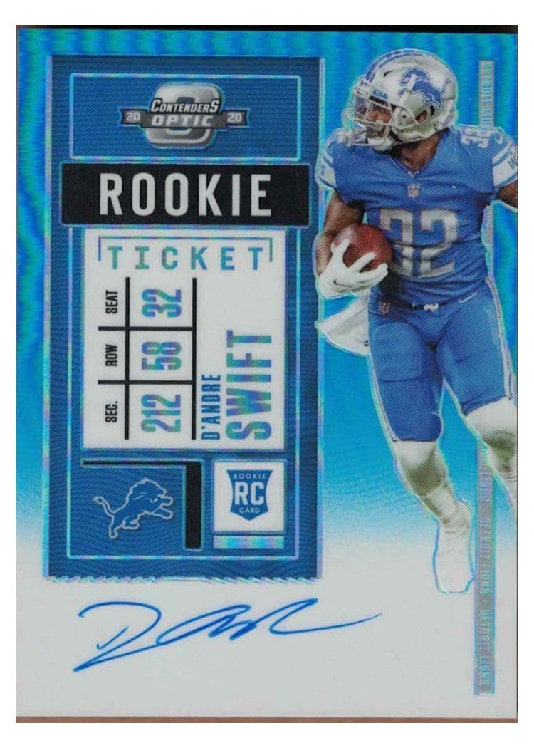 2020 Panini Contenders Optic Base Set D'Andre Swift #115 card