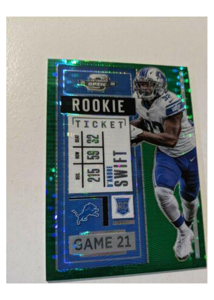 2020 Panini Contenders Optic Base Set D'Andre Swift #70 card