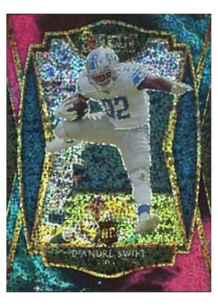 2020 Panini Select Base Set D'Andre Swift Cosmic #151 card