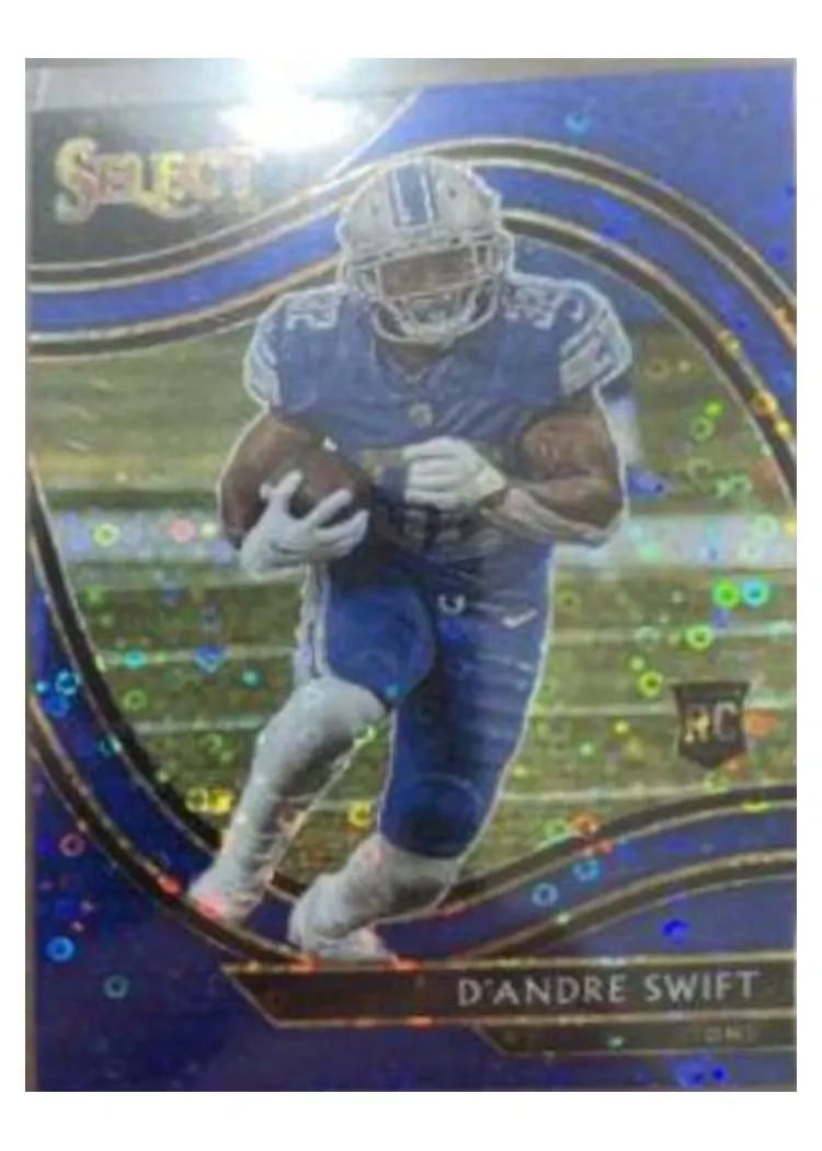 2020 Panini Select Base Set D'Andre Swift #351 card