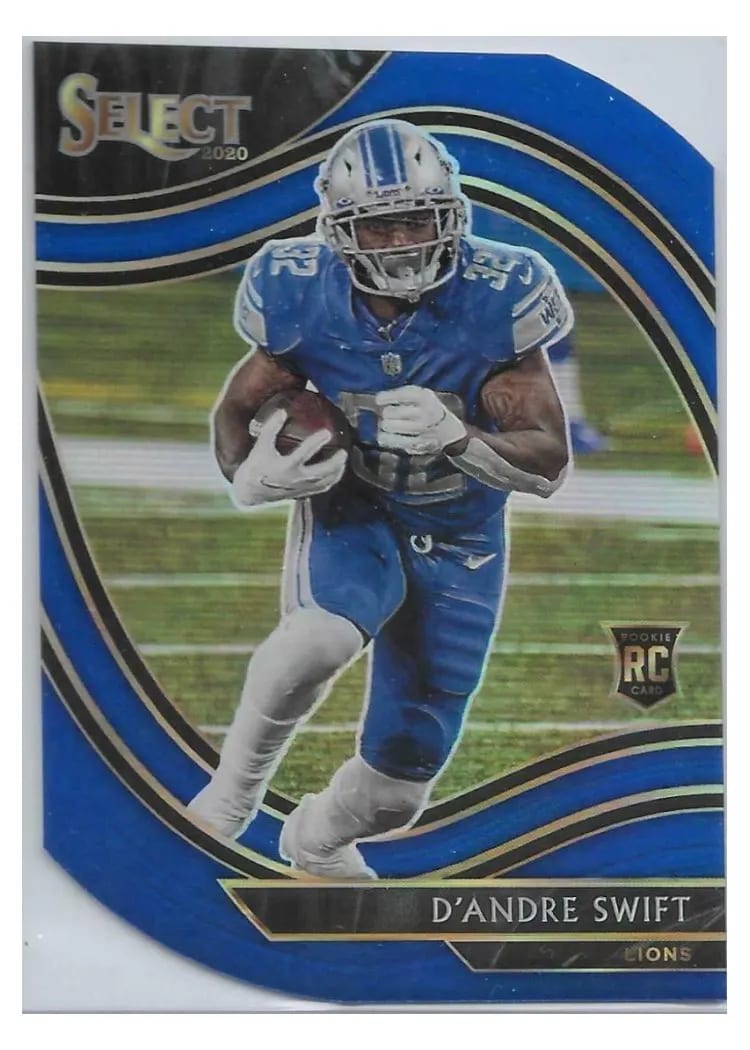 2020 Panini Select Base Set D'Andre Swift #351 card