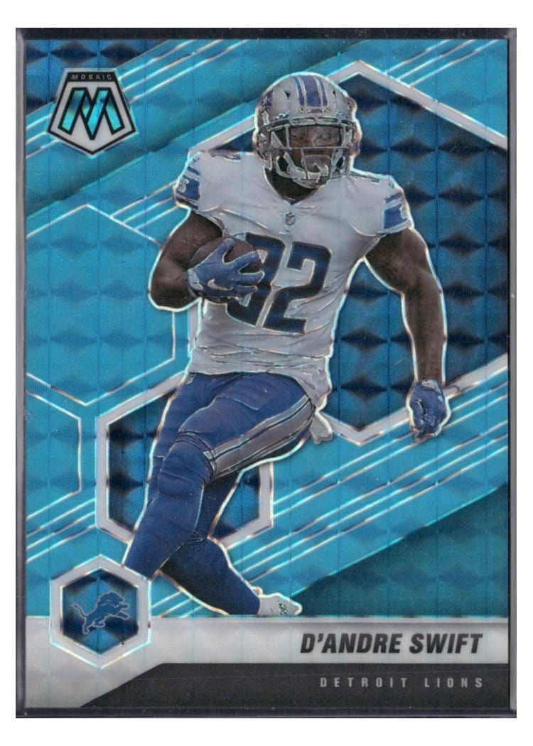 2021 Panini Mosaic Base Set D'Andre Swift #73 card