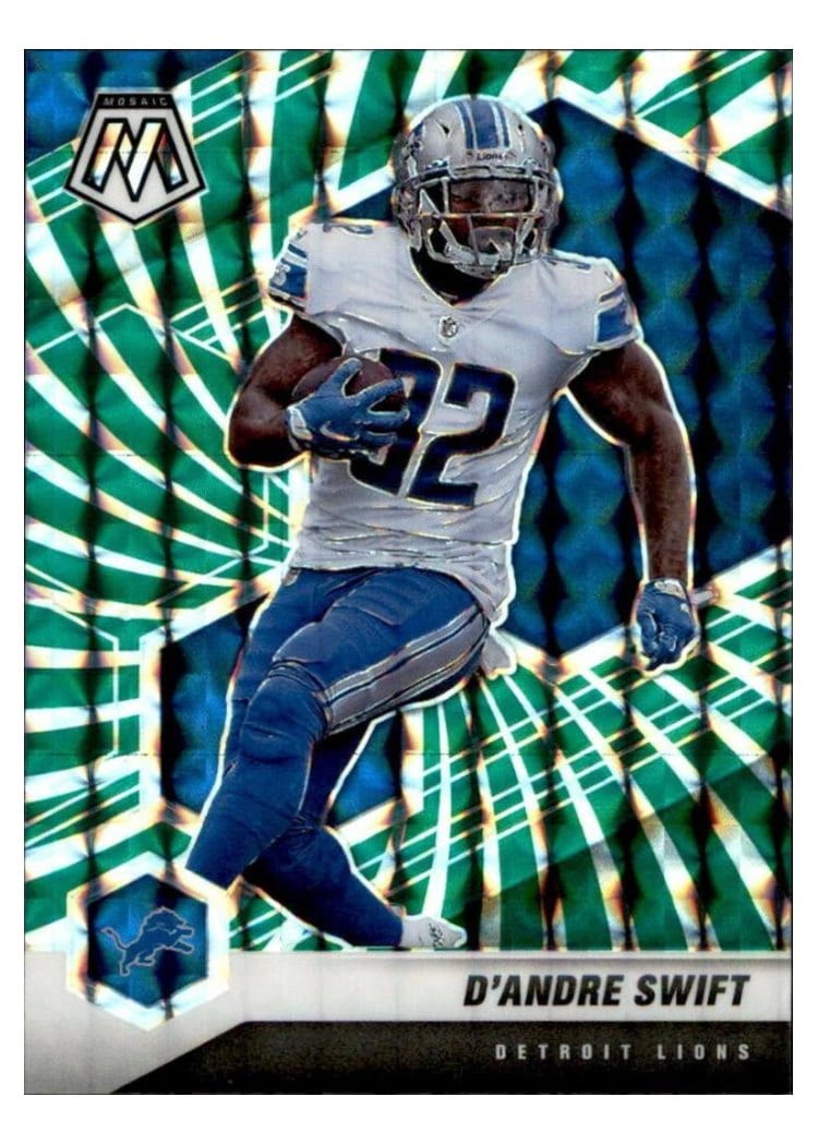2021 Panini Mosaic Base Set D'Andre Swift #73 card