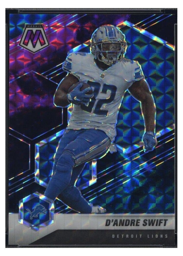 2021 Panini Mosaic Base Set D'Andre Swift #73 card