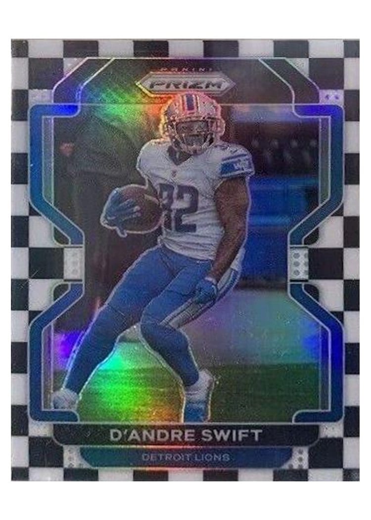 2021 Panini Prizm Base Set D'Andre Swift #149 card