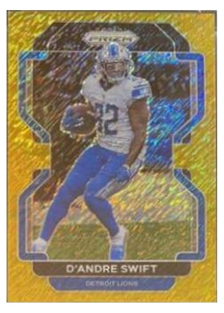 2021 Panini Prizm Base Set D'Andre Swift #149 card