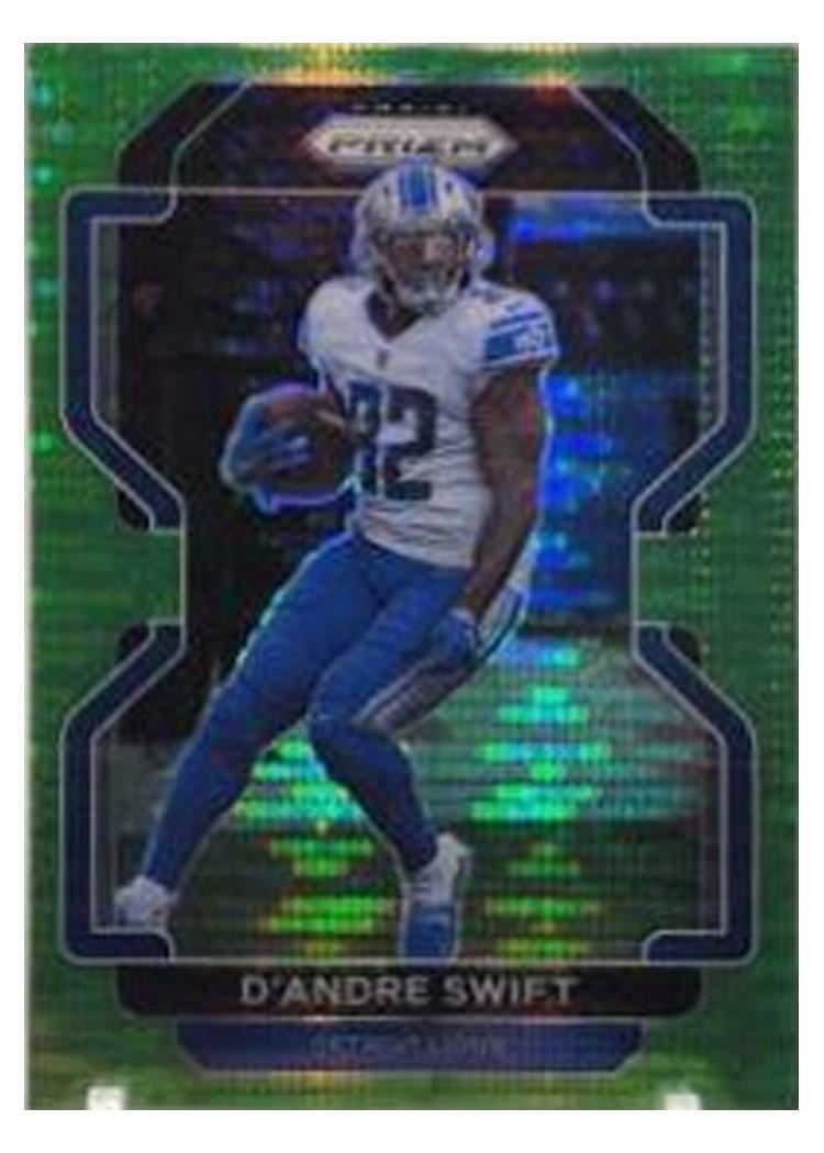 2021 Panini Prizm Base Set D'Andre Swift #149 card