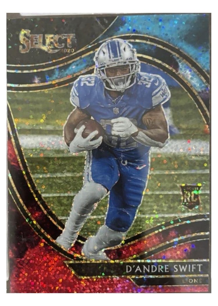 2021 Panini Select Base Set D'Andre Swift #313 card