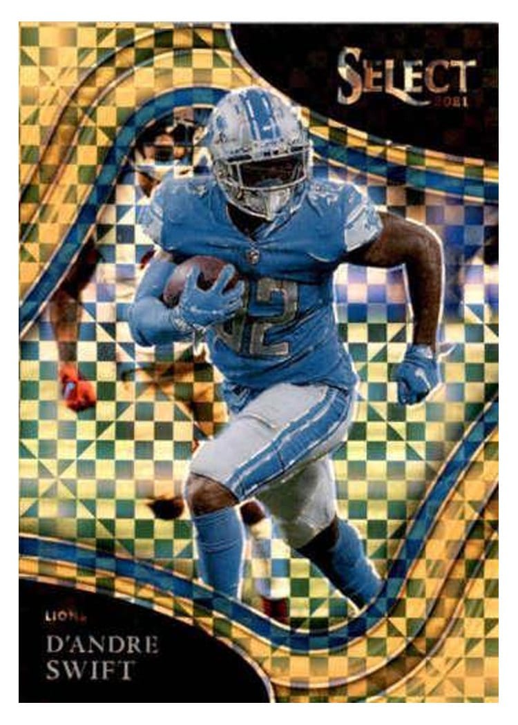 2021 Panini Select Base Set D'Andre Swift #313 card