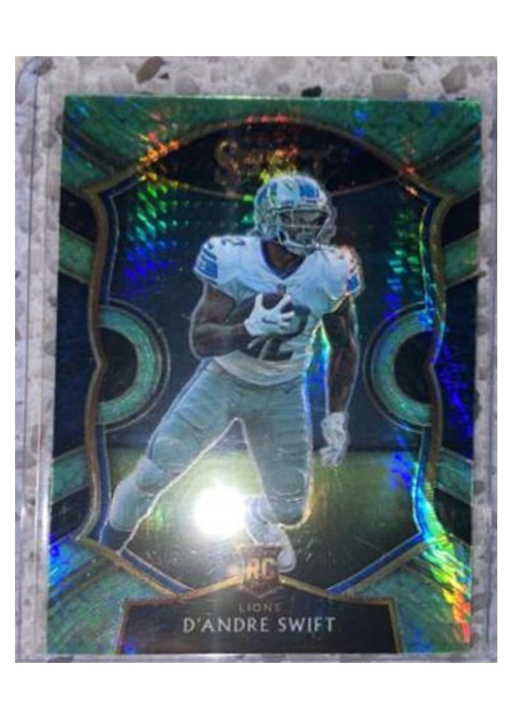 2021 Panini Select Base Set D'Andre Swift #313 card