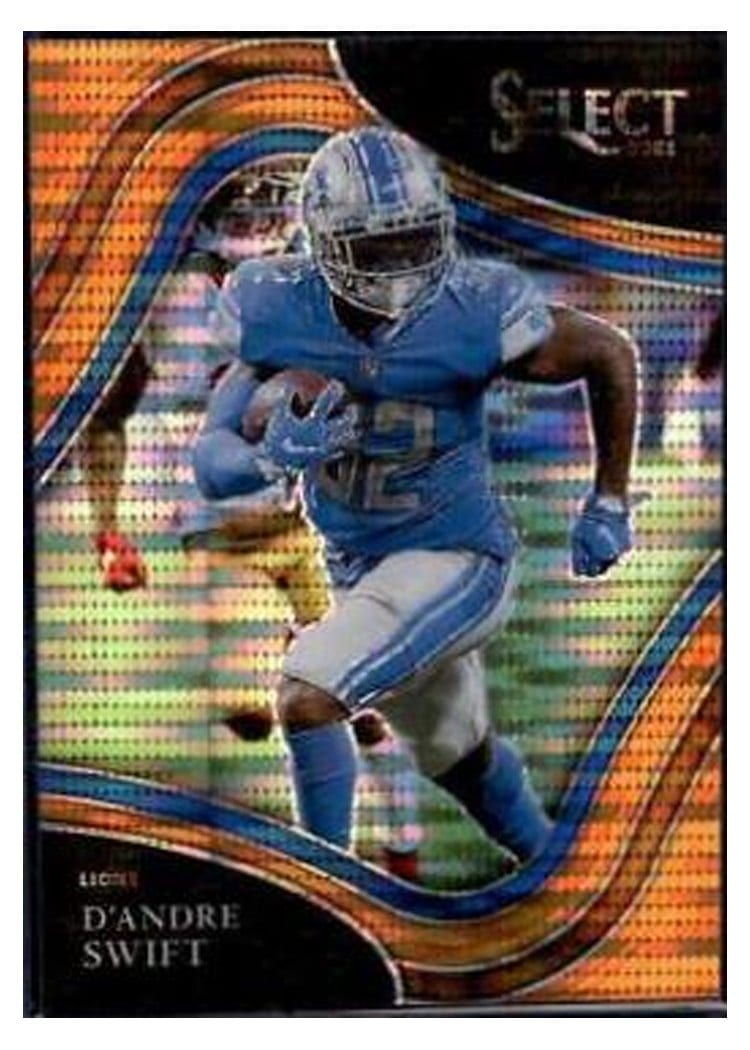 2021 Panini Select Base Set D'Andre Swift #313 card