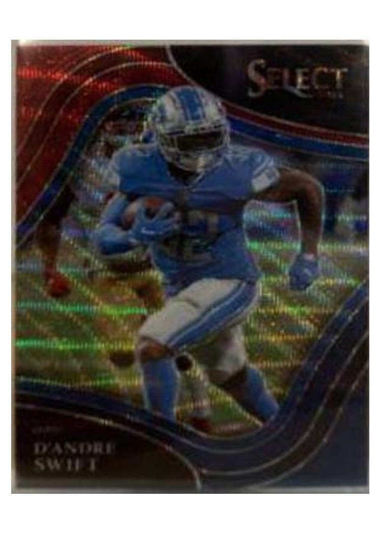 2021 Panini Select Base Set D'Andre Swift #313 card