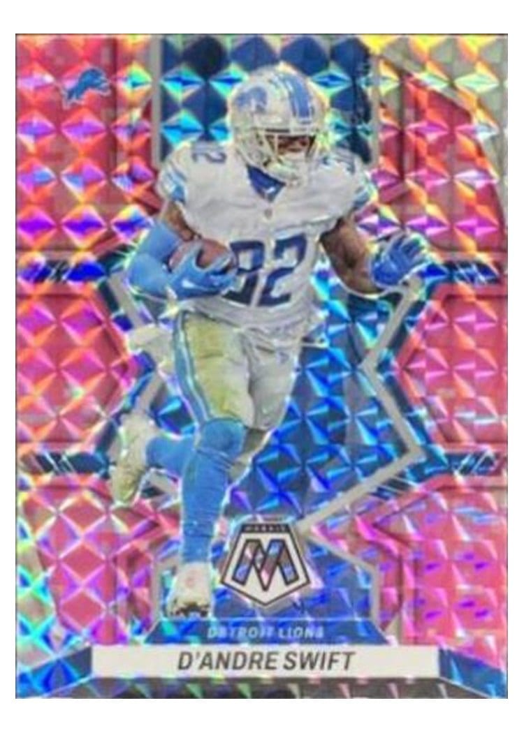 2022 Panini Mosaic Base Set D'Andre Swift #65 card