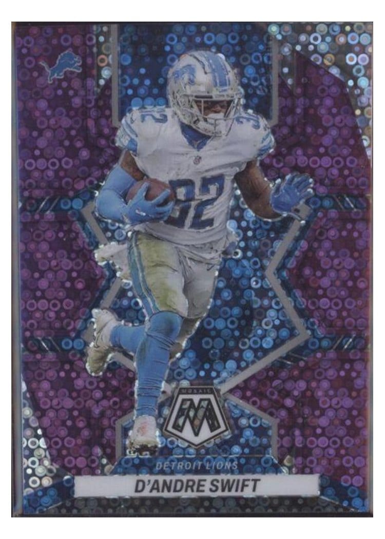 2022 Panini Mosaic Base Set D'Andre Swift #65 card