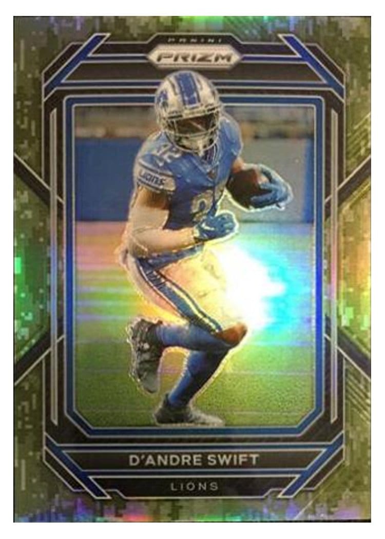 2022 Panini Prizm Base Set D'Andre Swift #96 card