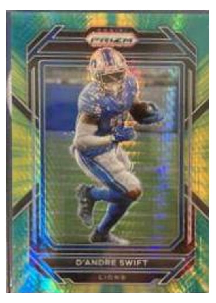 2022 Panini Prizm Base Set D'Andre Swift #96 card