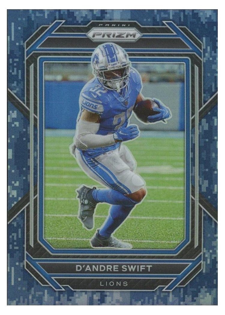 2022 Panini Prizm Base Set D'Andre Swift #96 card