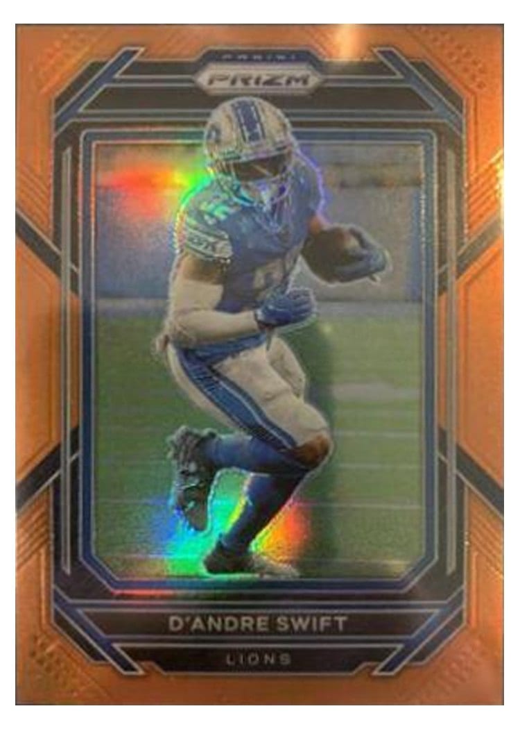 2022 Panini Prizm Base Set D'Andre Swift #96 card