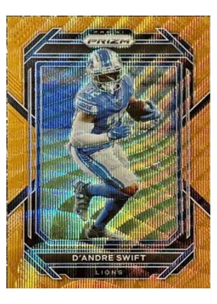 2022 Panini Prizm Base Set D'Andre Swift #96 card