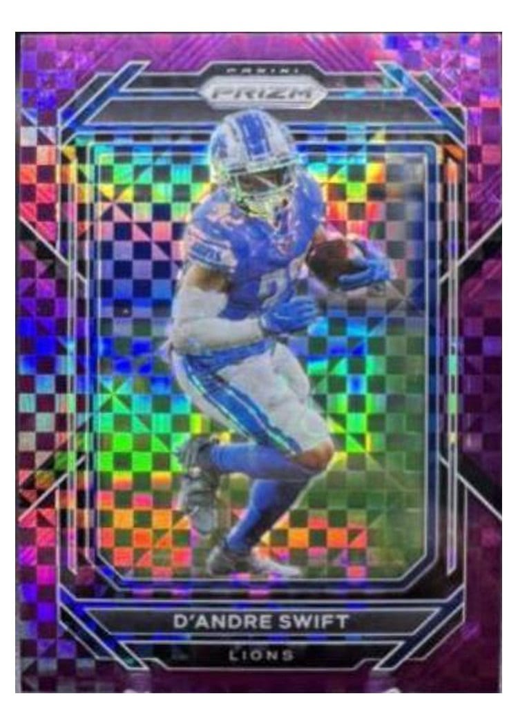 2022 Panini Prizm Base Set D'Andre Swift #96 card
